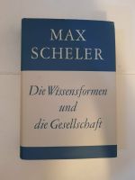 Max Scheler Die Wissensformen und die Gesellschaft Baden-Württemberg - Göppingen Vorschau