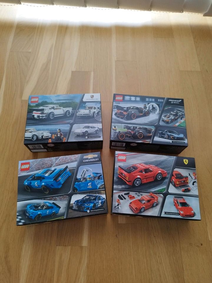 Lego Speed Champions Sammlung 2019 (Porsche, Ferrari, Dogde usw.) in Köln