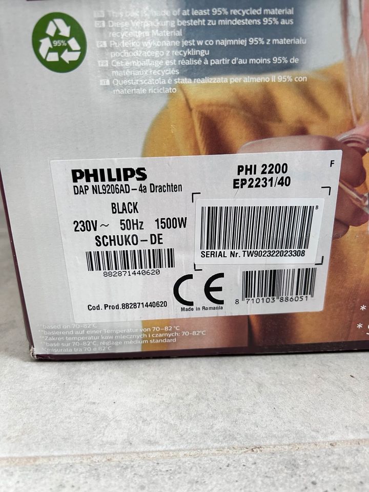 Philips Kaffeevollautomat nagelneu in Nordenham