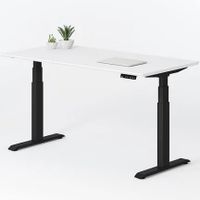 Ceka Schreibtisch Weiß 140x80cm elektrisch höhenverstellbar Frankfurt am Main - Rödelheim Vorschau