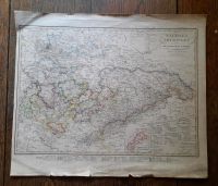 3 Alte Landkarten Karten Sachsen Thüringen 1830 Thüringen - Jena Vorschau