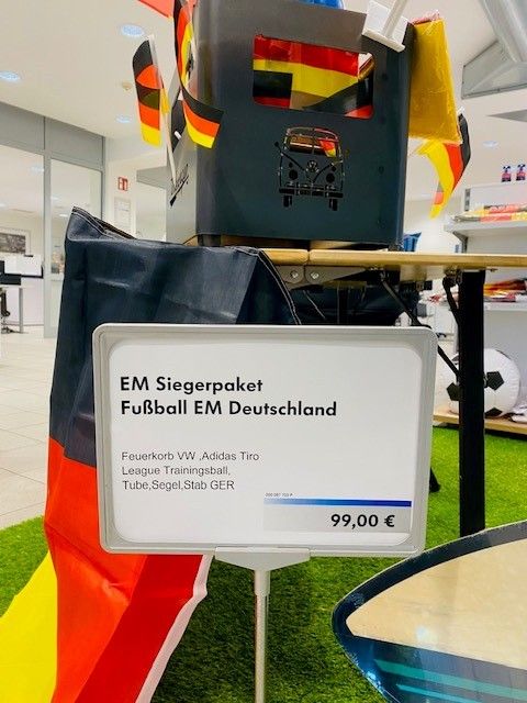 VW Fußball EM Korb *Borgmann*