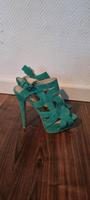 Plateau High Heels / Sommerschuhe türkis / grün Hannover - Ahlem-Badenstedt-Davenstedt Vorschau