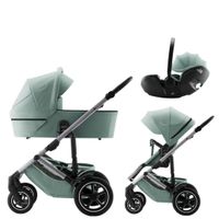 Britax Römer SMILE 5Z - 3in1 Kinderwagen-Set - Jade Green - inkl. Babywanne + Sportsitz + BABY-SAFE PRO + XXL-Zubehörpaket - NEU Hessen - Fulda Vorschau