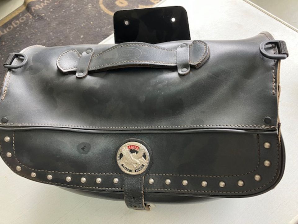 Hecktasche , Motorradtasche , Motorradkoffer , Tasche , Leder , in Clausthal-Zellerfeld