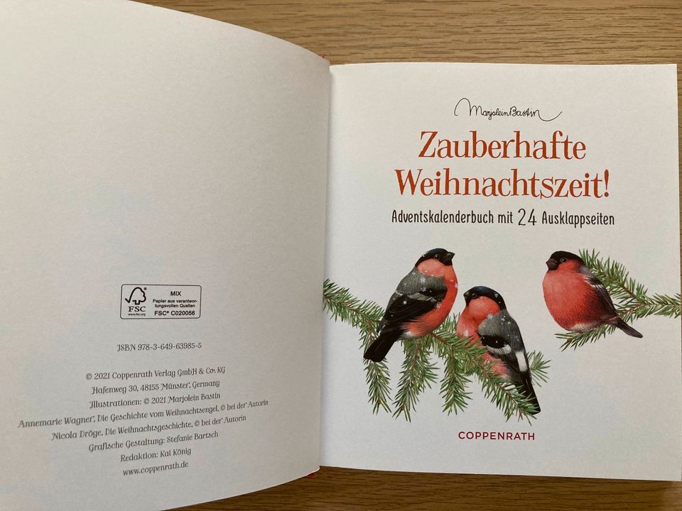 Zauberhafte Weihnachtszeit Adventsbuch COPPENRATH in Kaiserslautern