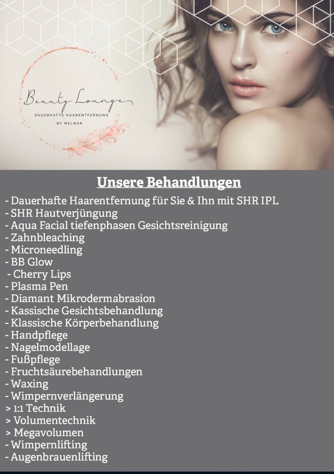 Wimpernverlängerung Volumentechnik in Groß-Gerau