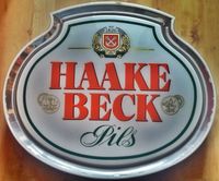 Leuchtschild Haake Beck Pils Brauerei Bremen Bier Kneipen-Werbung Niedersachsen - Zur Schunterquelle Vorschau