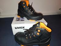 UVEX 2 Sicherheitsschuh S3 SRC  Leder Schwarz/Orange Größe 43 Bergedorf - Hamburg Lohbrügge Vorschau