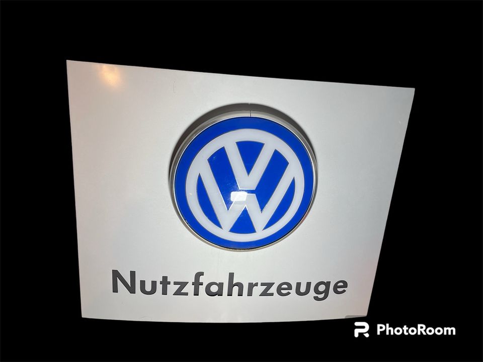 Volkswagen Werbeschild/Reklame in Worbis