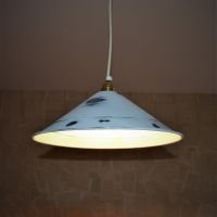 Deckenlampe Shade Lamp upcycling mit Baldachin shabby chic Bayern - Obernburg Vorschau