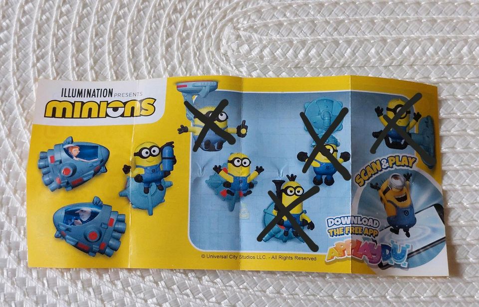 MINIONS 2023 KINDER Ü EI AUSWAHL SAMMELFIGUREN in Trebbin