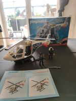 PLAYMOBIL  6874 Polizei-Helikopter mit LED-Suchscheinwerfer Niedersachsen - Upgant-Schott Vorschau