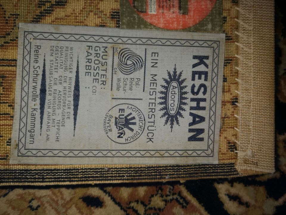 Keshan Teppich aus 100% Schurwolle in Großbottwar