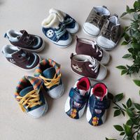 Babyschuhe Gr. 15 - 17 / 18 / 19 • Stoffschuhe Wagenschuhe Junge Bayern - Unterdietfurt Vorschau