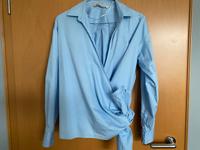 Bluse I Wickelblsue I blau I ZARA I neu Hessen - Bad Wildungen Vorschau