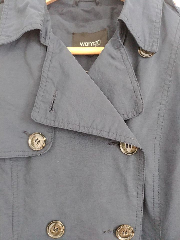 Kurzer  Trenchcoat Marineblau Gr.36 in Bremen