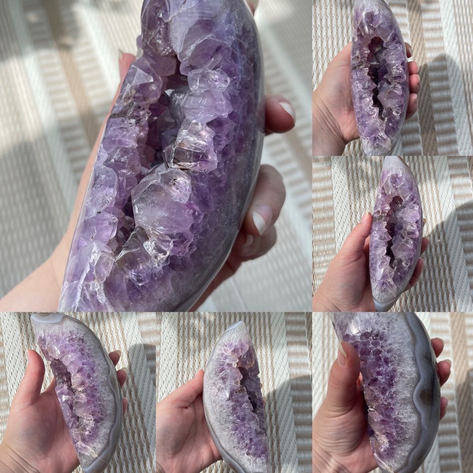 Amethyst 820g Geode Kristall in Essen (Oldenburg)