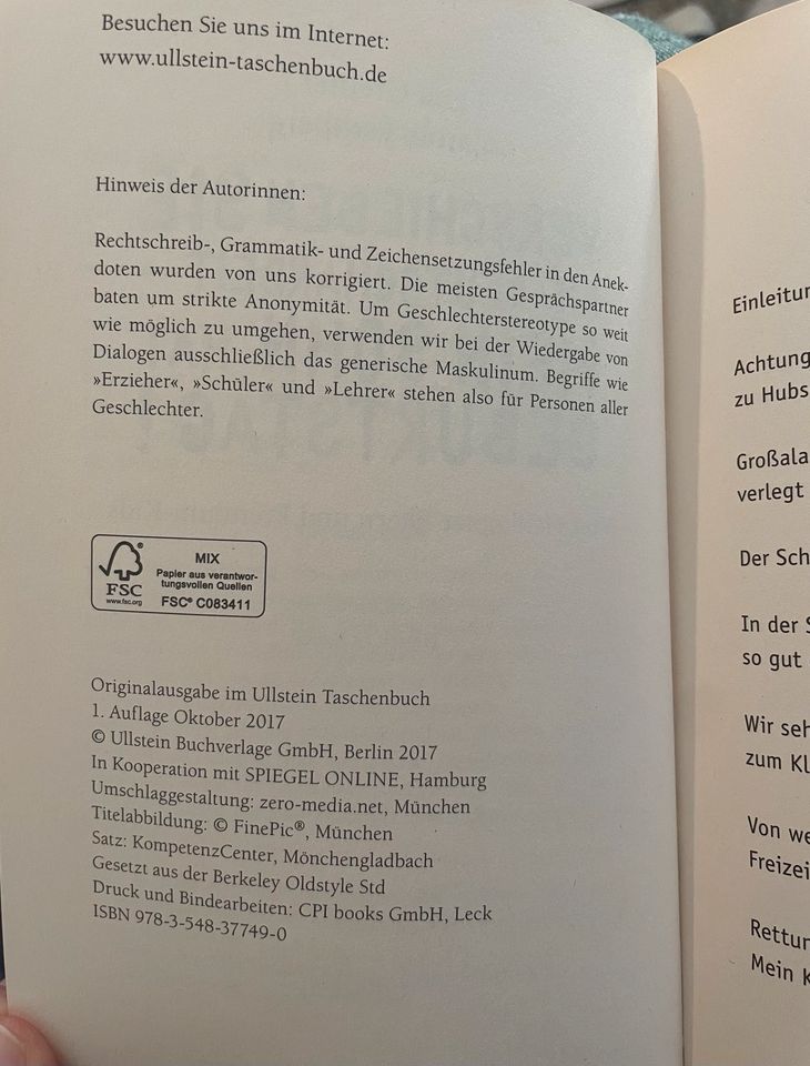 Buch: Verschieben Sie die Deutscharbeit-mein Sohn hat Geburtstag! in Jettingen
