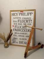 Hochzeit Fluchtfahrzeug /Roller /Trauung  /Schild Bräutigam Berlin - Reinickendorf Vorschau