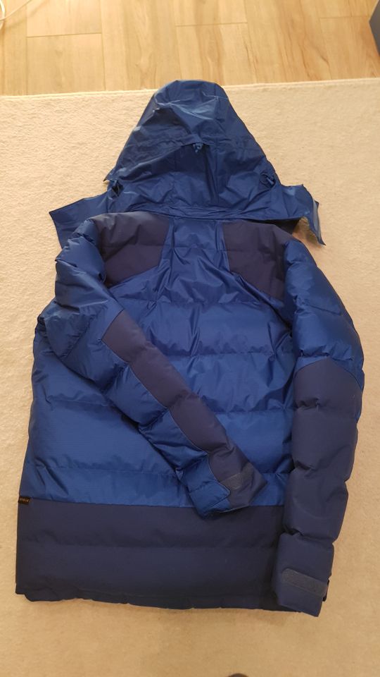 Daunenjacke M Jack Wolfskin Herren Blau Top Zustand in Augsburg