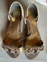 Sandalen Café Noir Gr. 40 Hessen - Wöllstadt Vorschau