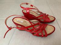 Geox Schuhe rot Keilabsatz Baden-Württemberg - Linkenheim-Hochstetten Vorschau