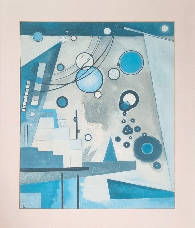 Bild von Wassily Kandinsky gelb/blau in Frankfurt am Main