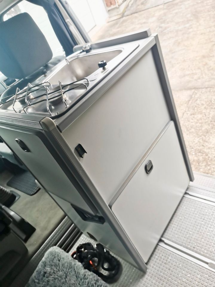 VW T3 T4 Küchenblock Spüle Kocher Kühlbox für Wohnmobil Camper in Kirchheimbolanden