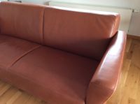 Machalke 3er Sofa Leder Saddle Rotbraun Neuhausen-Nymphenburg - Neuhausen Vorschau