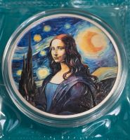 Fidschi 2024 MonaLisa x Van Gogh 1 Oz Silbermünze-Farbe Prooflike Rheinland-Pfalz - Sinzig Vorschau