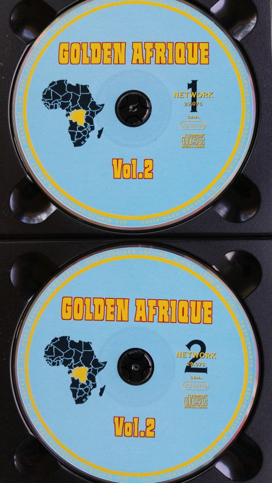 Afrika Musik CDs "Golden Afrique Vol. 1, 2, 3" -insgesamt 6 CDs in Hamburg