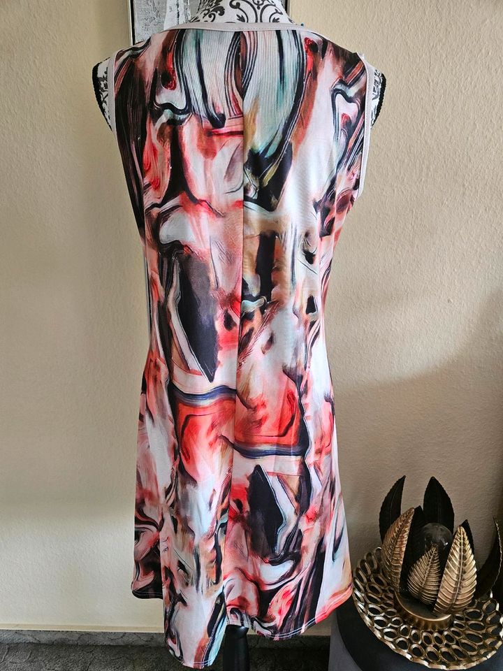 Boutique-Ware - Kleid - Gr. M/L - orange/bunt in Heeßen