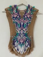 Wettkampfanzug Kürkleid leotard RSG von Olga Mazur 130-140 Düsseldorf - Lichtenbroich Vorschau