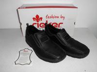 Rieker Herrenschuhe Gr. 41 Leder extra weit Antistress Slipper Brandenburg - Sonnewalde Vorschau