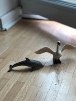 schleich Delfin und Schwan Hamburg - Bergedorf Vorschau