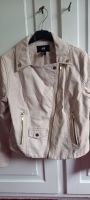 Bikerjacke Kunstleder beige H&M Gr 38/M Bayern - Pfaffenhofen a.d. Ilm Vorschau