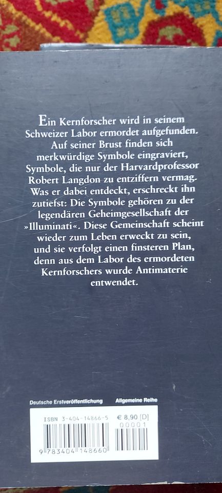 Dan Brown Illuminati Sakrileg Meteor Thriller Krimis Kriminalroma in Heidelberg