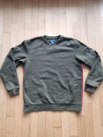 Adidas Pullover Pulli Oliv Grün Camouflage L Retro Hessen - Roßdorf Vorschau