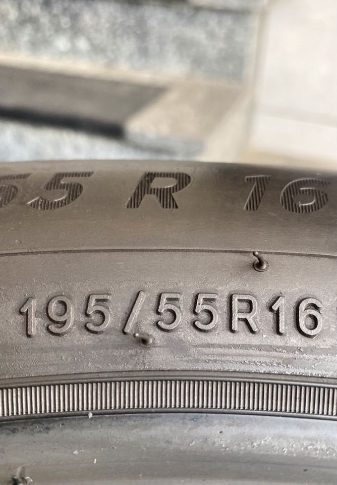 195 55 R16 / 4 SommerReifen MICHELIN 6mm Profil in Worbis