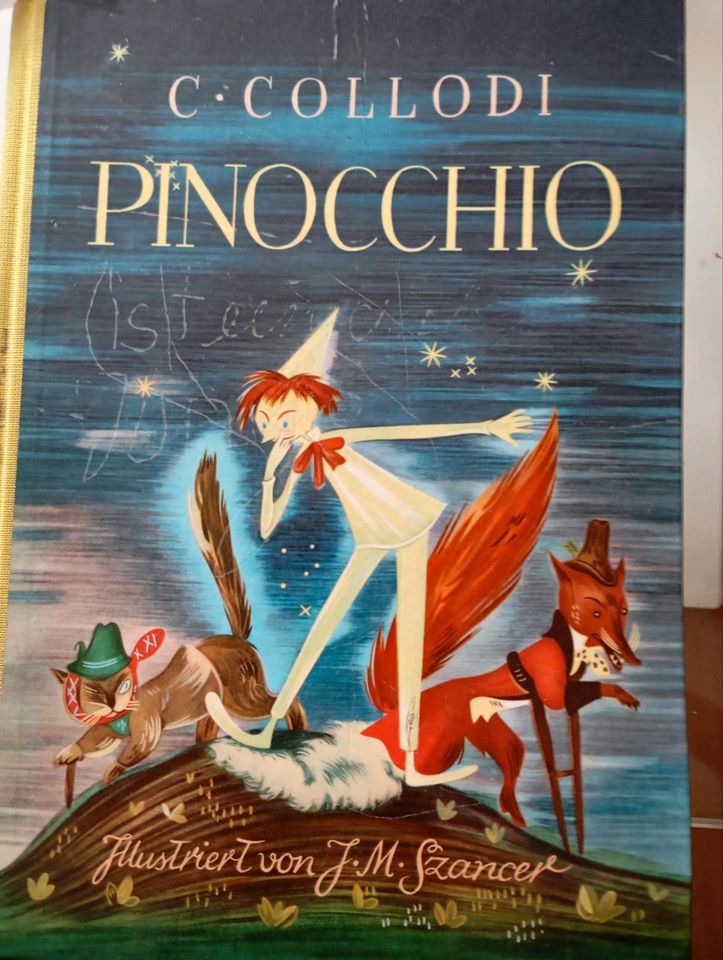 DDR Kinderbuch Pinocchio, altes Pinocchio Buch in Eisenach