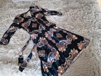 Damenkleid gr. 40 ESPRIT  dunkelblau mit Muster Neuwertig Sachsen-Anhalt - Bad Schmiedeberg Vorschau