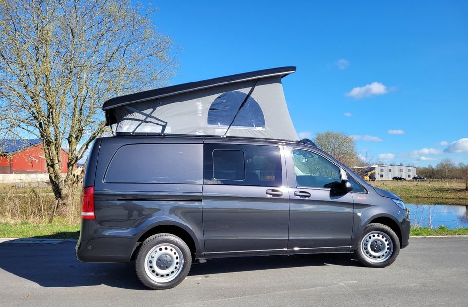 Aufstelldach Schlafdach SCA 252 für MB Sprinter. Der hyggeBus aus der hyggeWerkstatt in Kiel