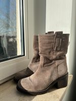 Wildleder/Suede Stiefeletten. Ankle boots. Stiefel.Winterschuhe München - Bogenhausen Vorschau