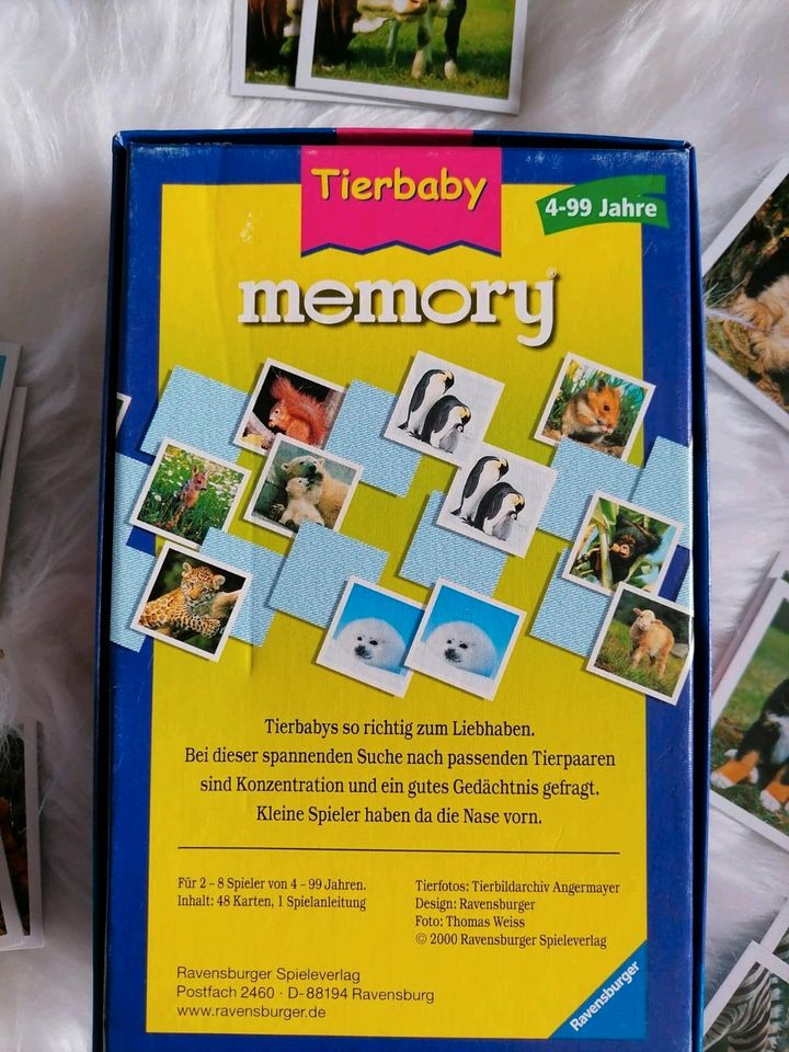 Memory Tierbabys Neuwertig! in Berßel