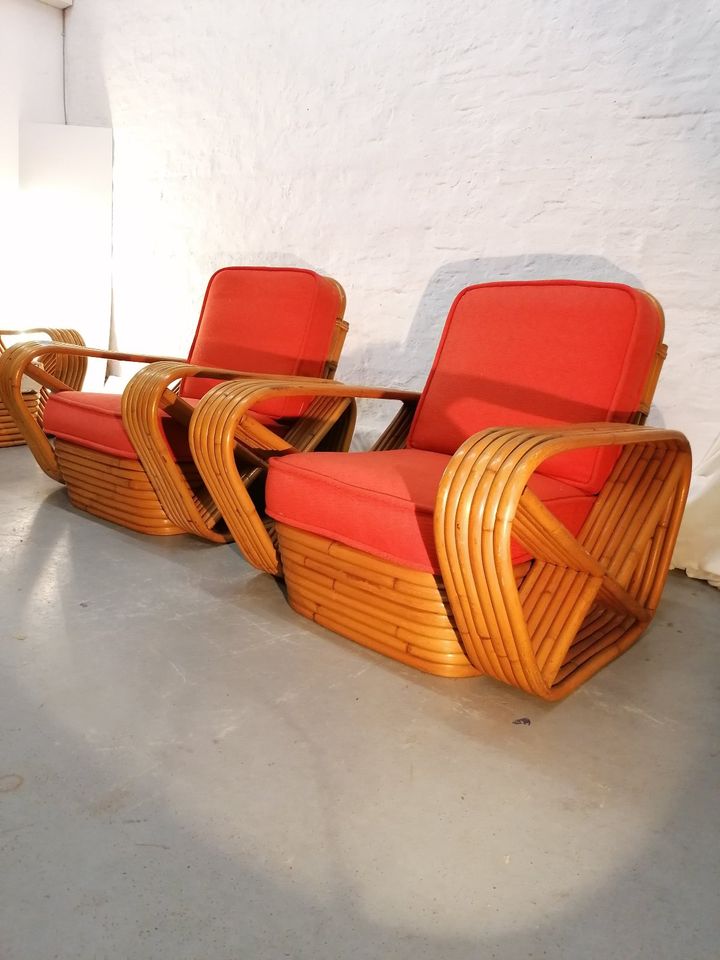 2 Sessel Pretzel Chairs/Sofa Paul Frankl Mid Century Vintage 50er in Darmstadt