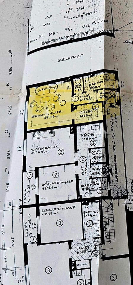 1 Zimmer Küche Bad zu Verkaufen in Augsburg lechhausen in Mering