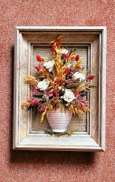 Wandbild Bild getrocknete Blumen in Blumenvase Reliefbild Sachsen - Gröditz Vorschau