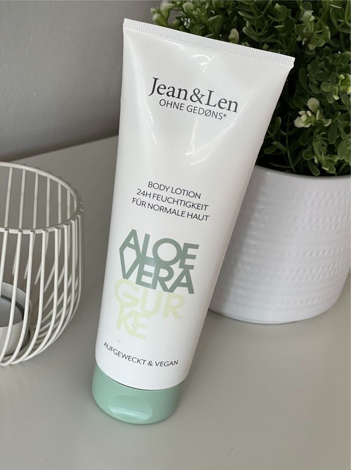 Jean & Len Bodylotion Aloe Vera Gurke NEU in Preetz