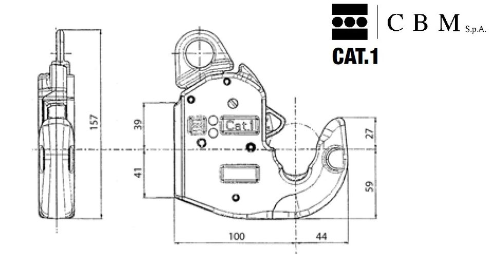 ANSCHWEIßHAKEN FÜR UNTERLENKER KAT. 1, 2, 3 - CBM und ECO in Köln